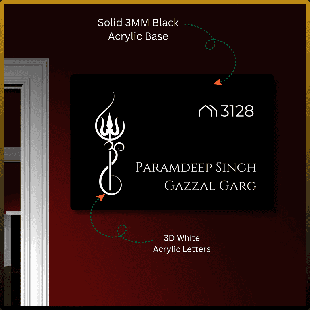 trishula name plates